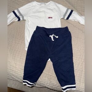 Janie & Jack Baby Race Car Set